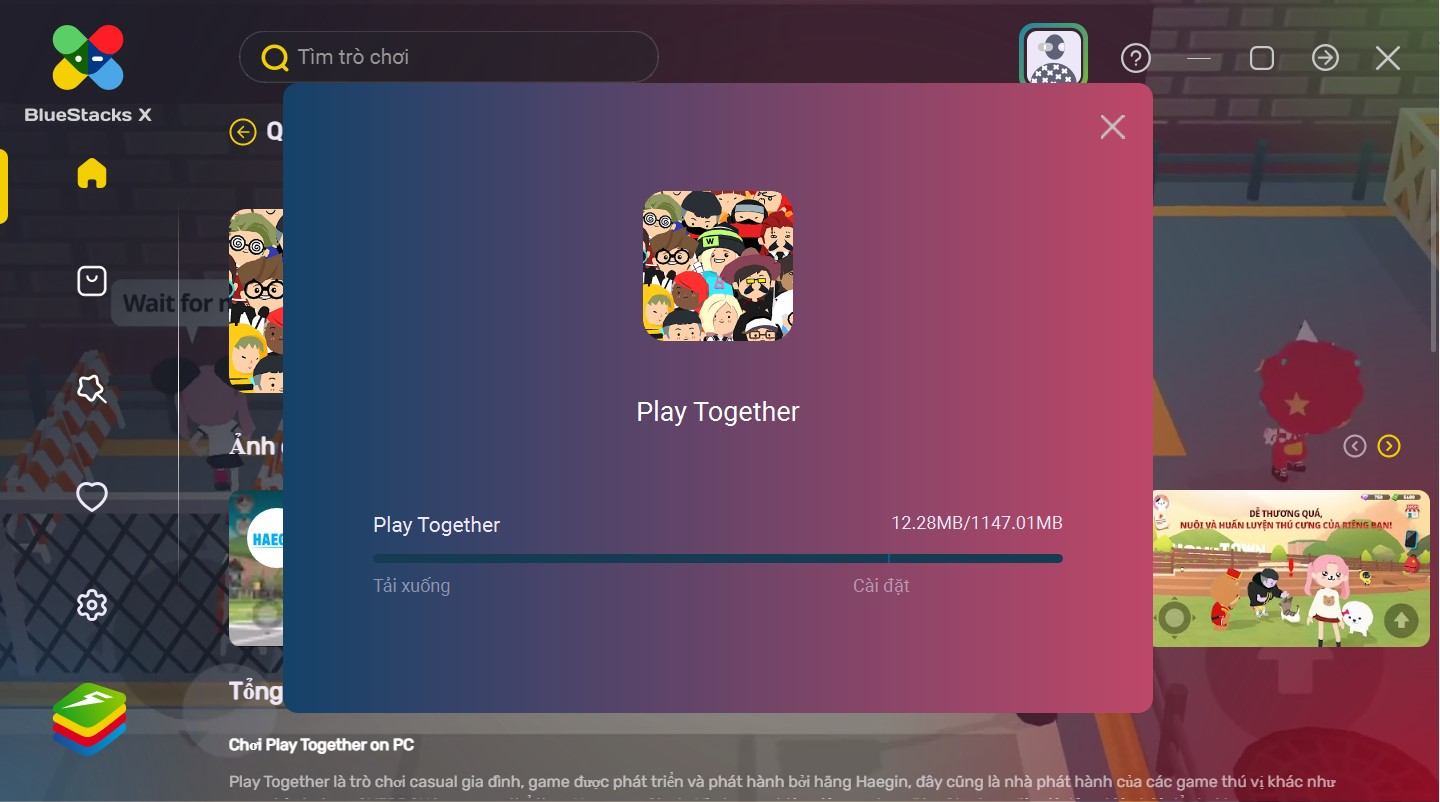 Các cách tải Play Together trên máy tính