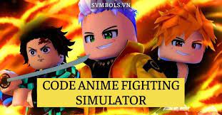 Một số mã code game Anime Fighting Simulator